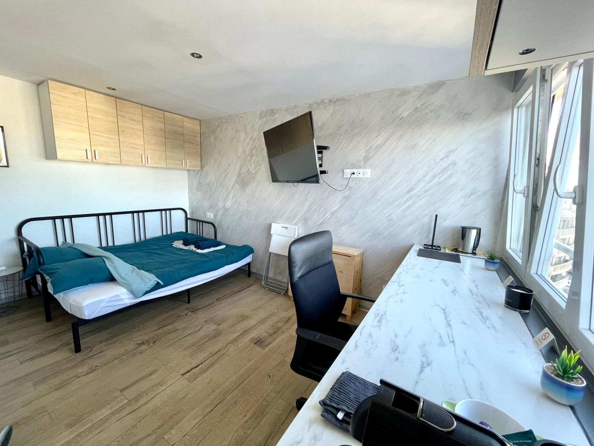 The Studio Wilson - Mulhouse Station Apartment Bagian luar foto