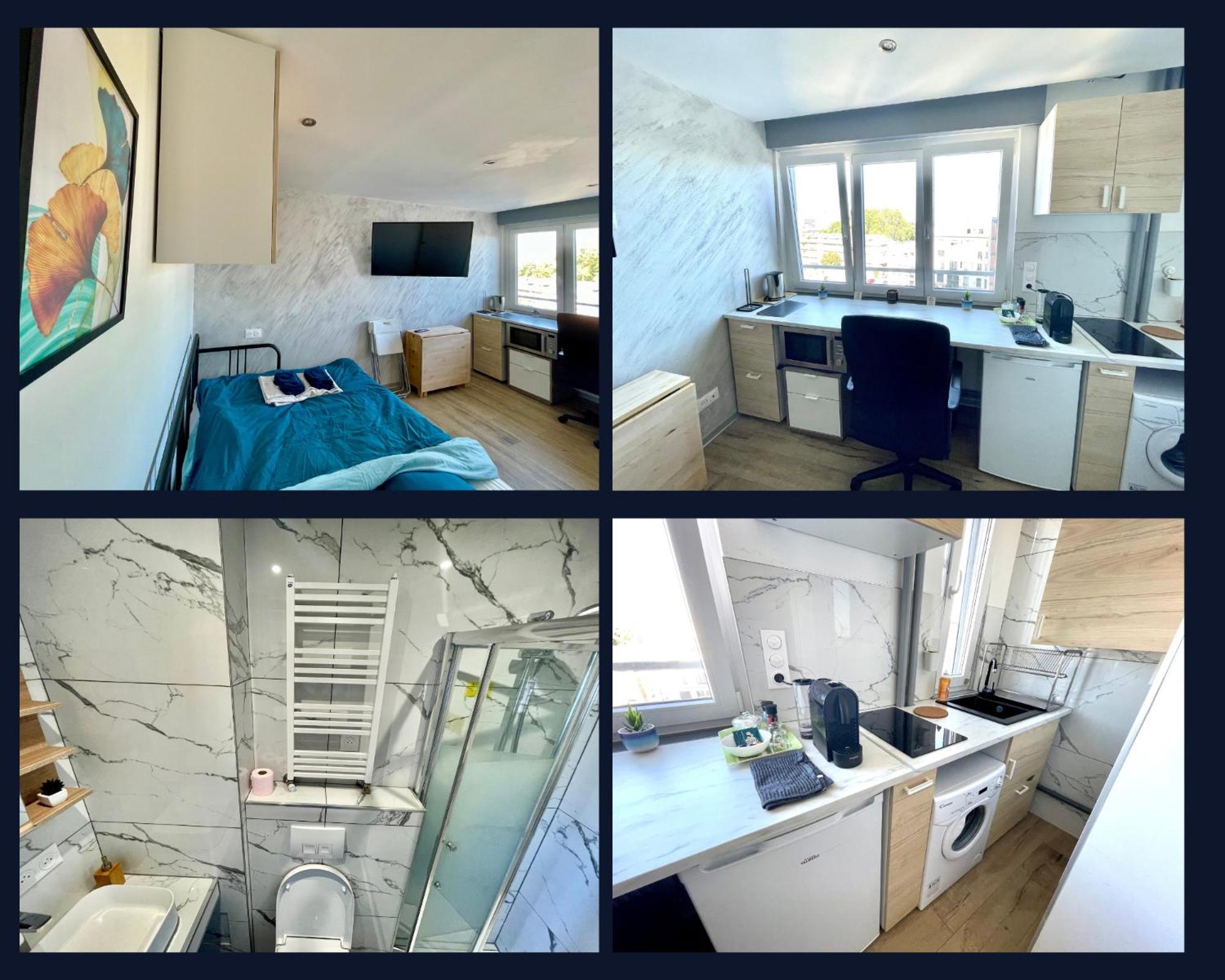The Studio Wilson - Mulhouse Station Apartment Bagian luar foto